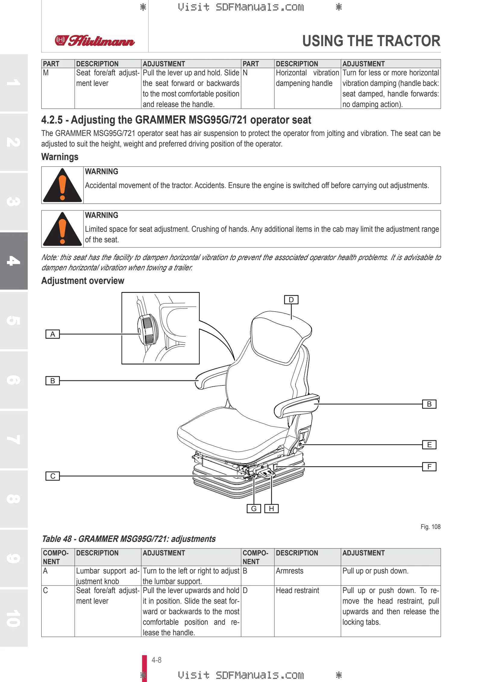 Operator's manual: XB 80 T4i → ZKDBE90200TH20001 – sample manual page 1