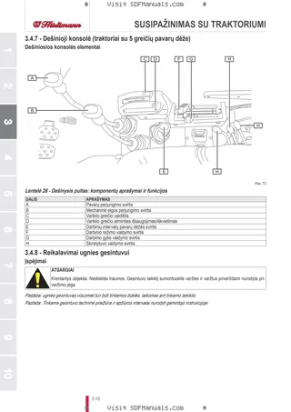 Operatoriaus vadovas: XE 70 → ZKDEF40200RH50001 – sample manual page 1