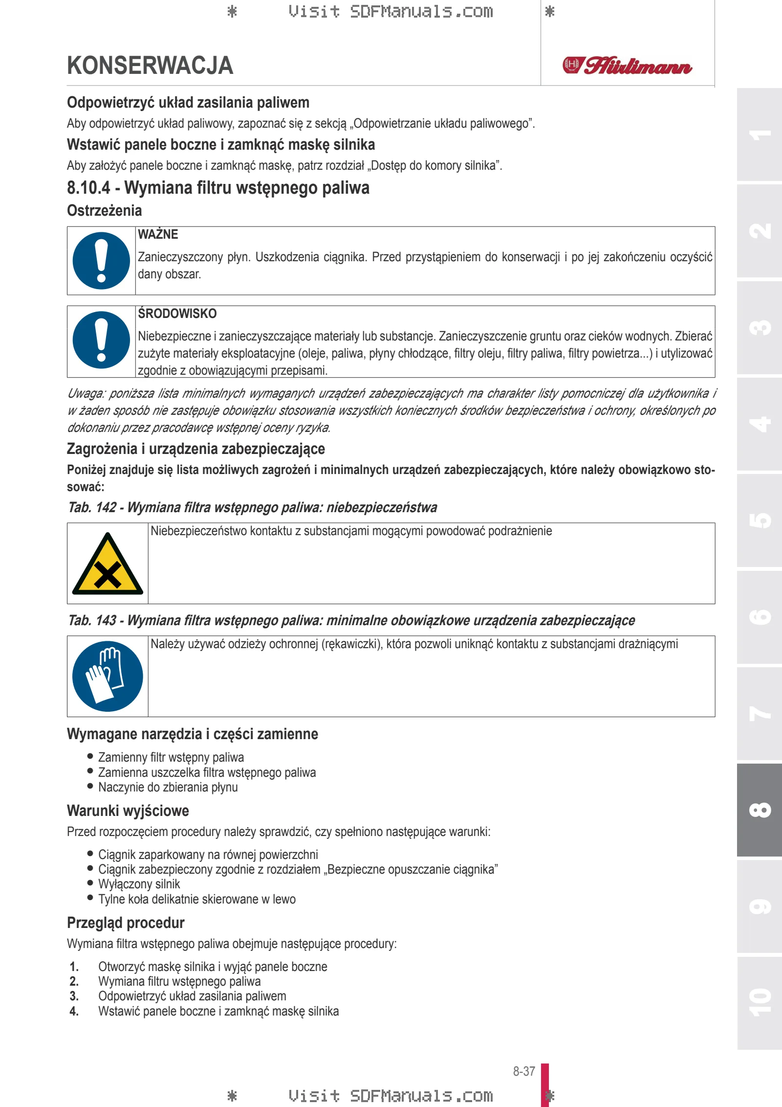 Instrukcja operatora: XA 70 Spirit → ZKDDC60200BH50001 – sample manual page 4
