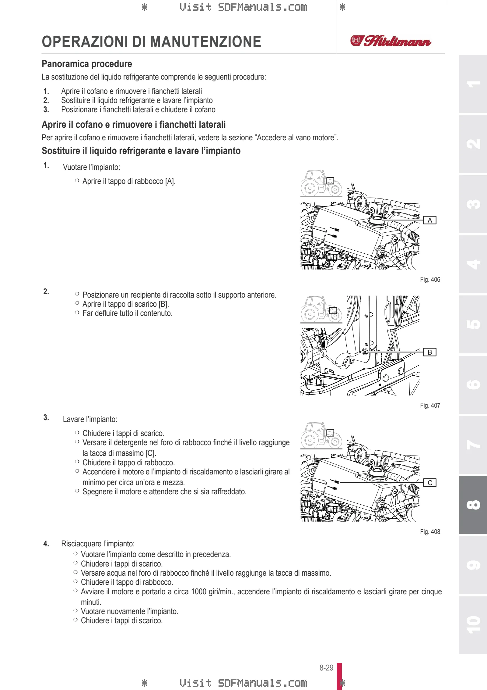 Manuale operatore: XF 90 V-DRIVE → ZKDER10200TH50001 – sample manual page 4