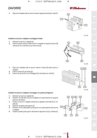 Manuale operatore: XA 70 TRADITION → ZKDFX30200TH50001 – sample manual page 3