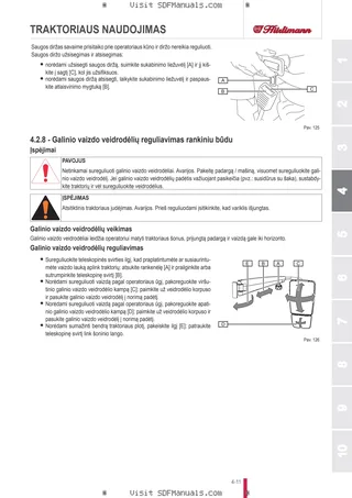Operatoriaus vadovas: XB 95 → ZKDHY70200TH50001 – sample manual page 1