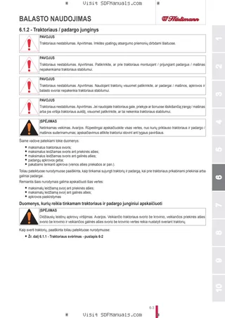 Operatoriaus vadovas: XB 95 → ZKDHY70200TH50001 – sample manual page 3