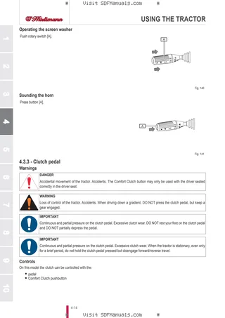 Operator's manual: XL 120 → WSXKB30200LH10001 – sample manual page 1