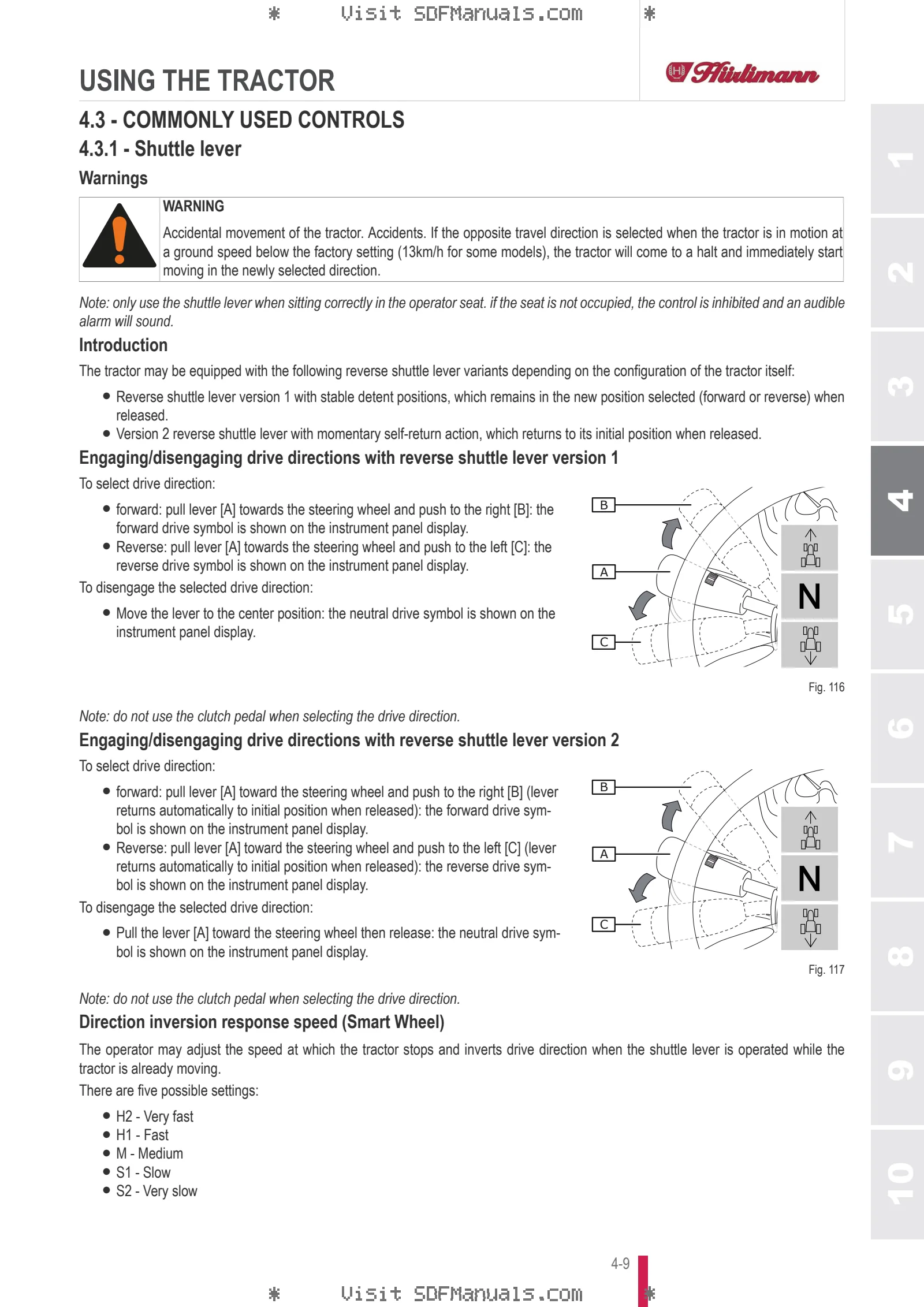 Operator's manual: XS 90 V-DRIVE → ZKDHE80200TH50001 – sample manual page 1