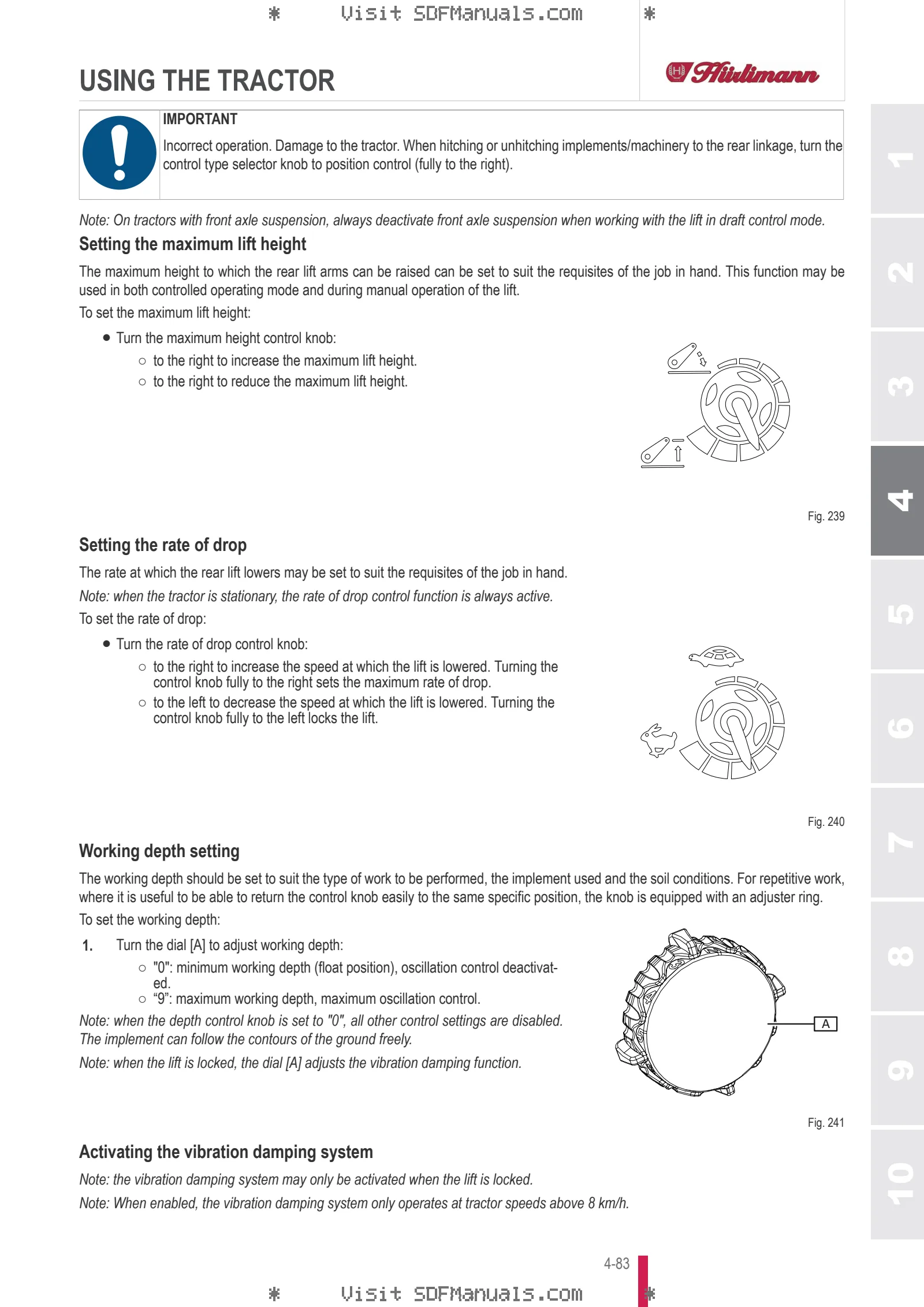 Operator's manual: XS 90 V-DRIVE → ZKDHE80200TH50001 – sample manual page 2