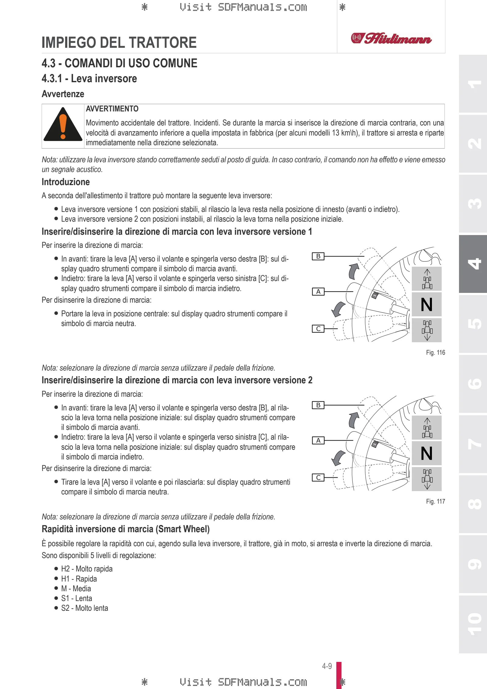 Manuale operatore: XV 90 V-DRIVE → ZKDHK00200TH50001 – sample manual page 1