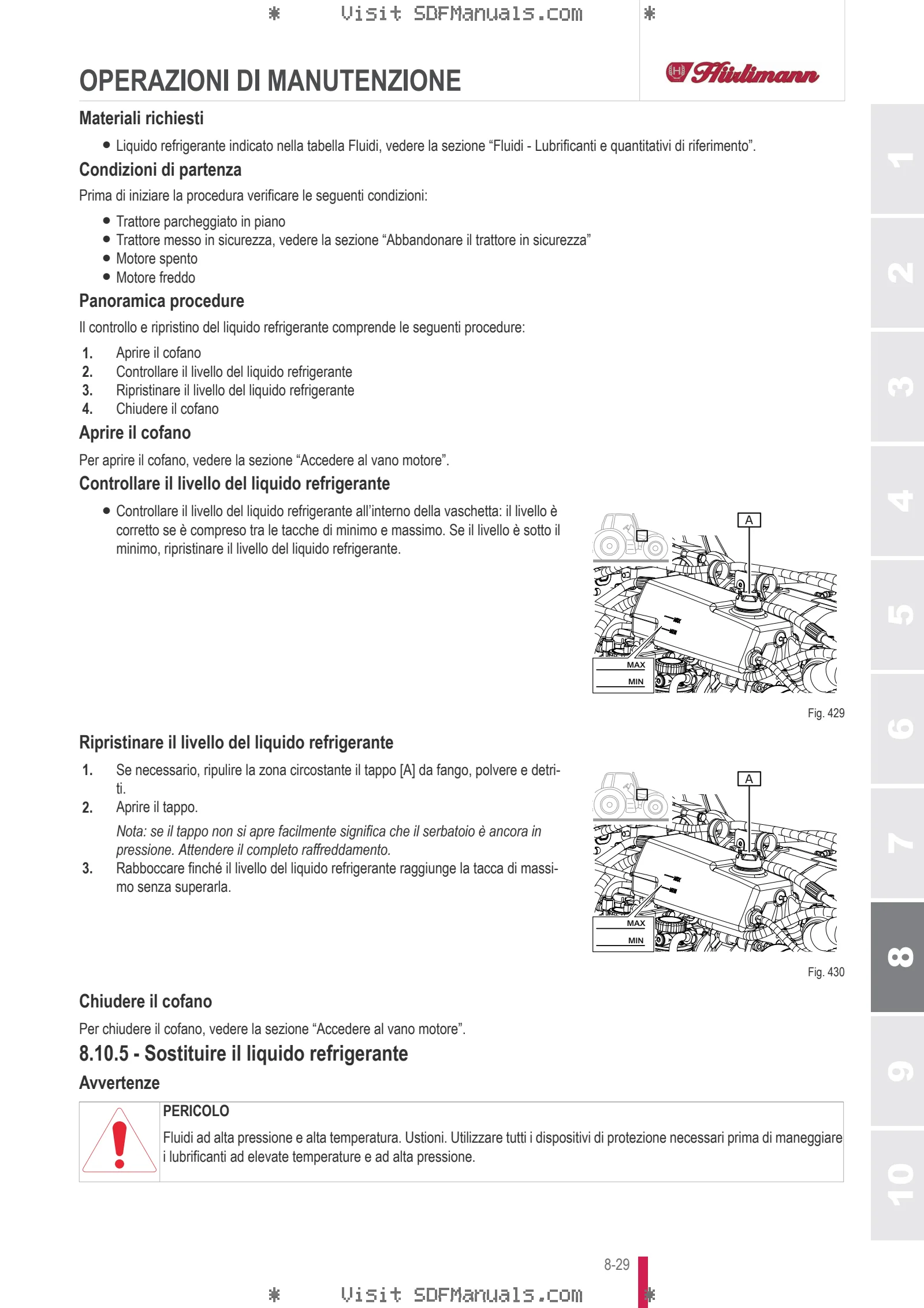 Manuale operatore: XV 90 V-DRIVE → ZKDHK00200TH50001 – sample manual page 4