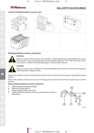 Operatoriaus vadovas: XF 90 → ZKDLC00200TH50001 – sample manual page 3