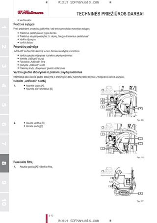 Operatoriaus vadovas: XF 90 → ZKDLC00200TH50001 – sample manual page 4