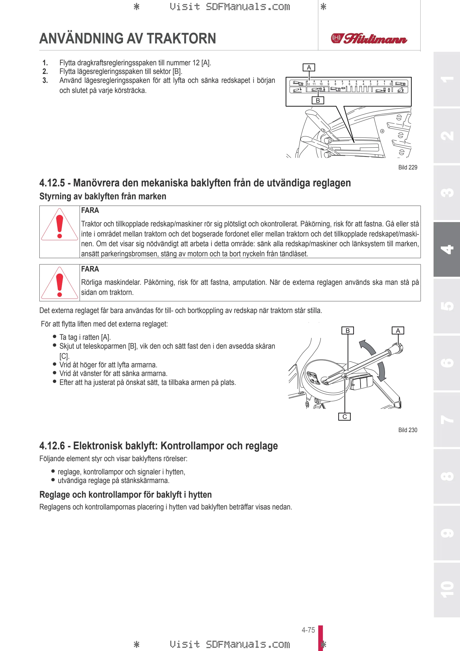 Förarhandbok: XA 95 → ZKDJU70200TH50001 – sample manual page 2