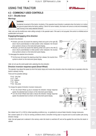 Operator's manual: XF 90 → ZKDLV502W0TH50001 – sample manual page 1
