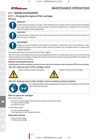 Operator's manual: XF 90 → ZKDLV502W0TH50001 – sample manual page 4