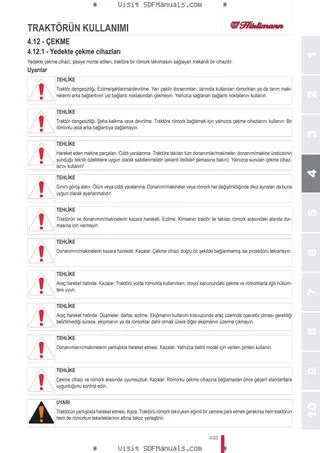Kullanım Kılavuzu: XA 70 SPIRIT → ZKDKF60200BH50001 – sample manual page 2