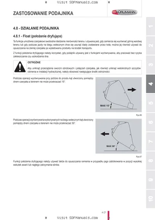 Instrukcja operatora: L15H L15M – sample manual page 2