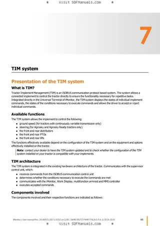 Operator's manual: iMonitor 2.0 – sample manual page 4