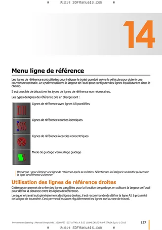Manuel de l'utilisateur: Performance Steering – sample manual page 4
