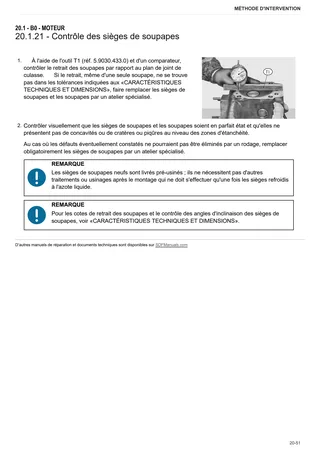 Manuel d'atelier: 1000.4 WT Stage 2 – sample manual page 3