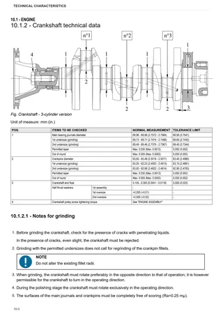 Workshop Manual: 1000.3 WT Stage 3A – sample manual page 1