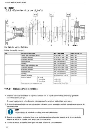 Manual de taller: 1000.3 WT Stage 3A – sample manual page 1