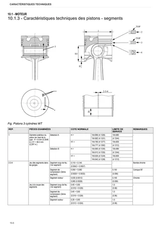 Manuel d'atelier: 1000.3 WT Stage 3A – sample manual page 1