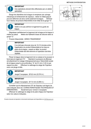 Manuel d'atelier: 1000.3 W Stage 1 – sample manual page 4