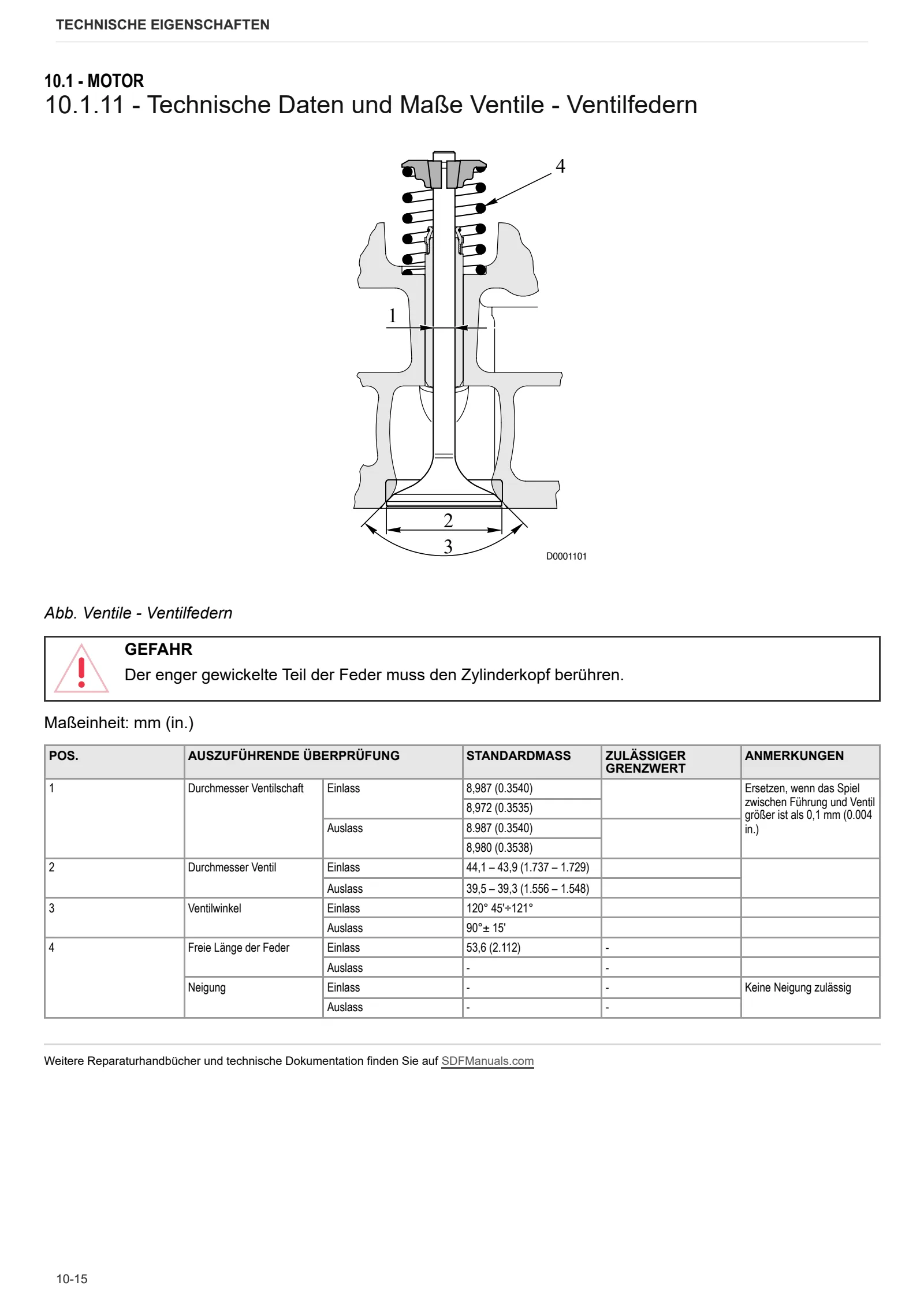 Werkstatthandbuch: 1000.4 WTIS Stage 1 – sample manual page 1