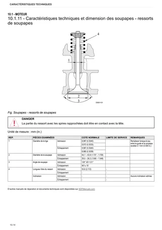 Manuel d'atelier: 1000.6 W Stage 1 – sample manual page 1