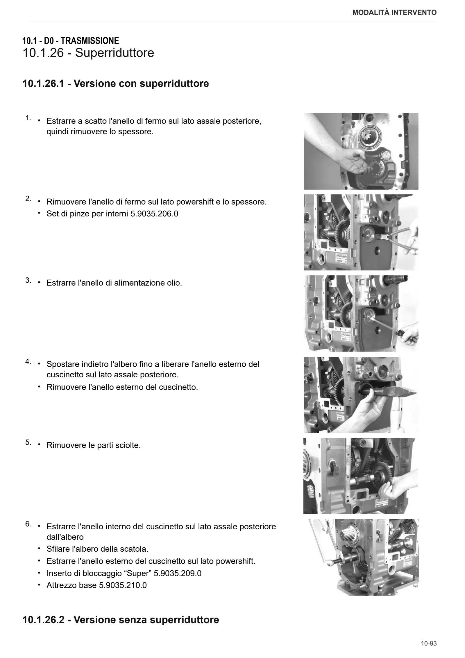 Manuale d'officina: ZF T-7100 – sample manual page 3