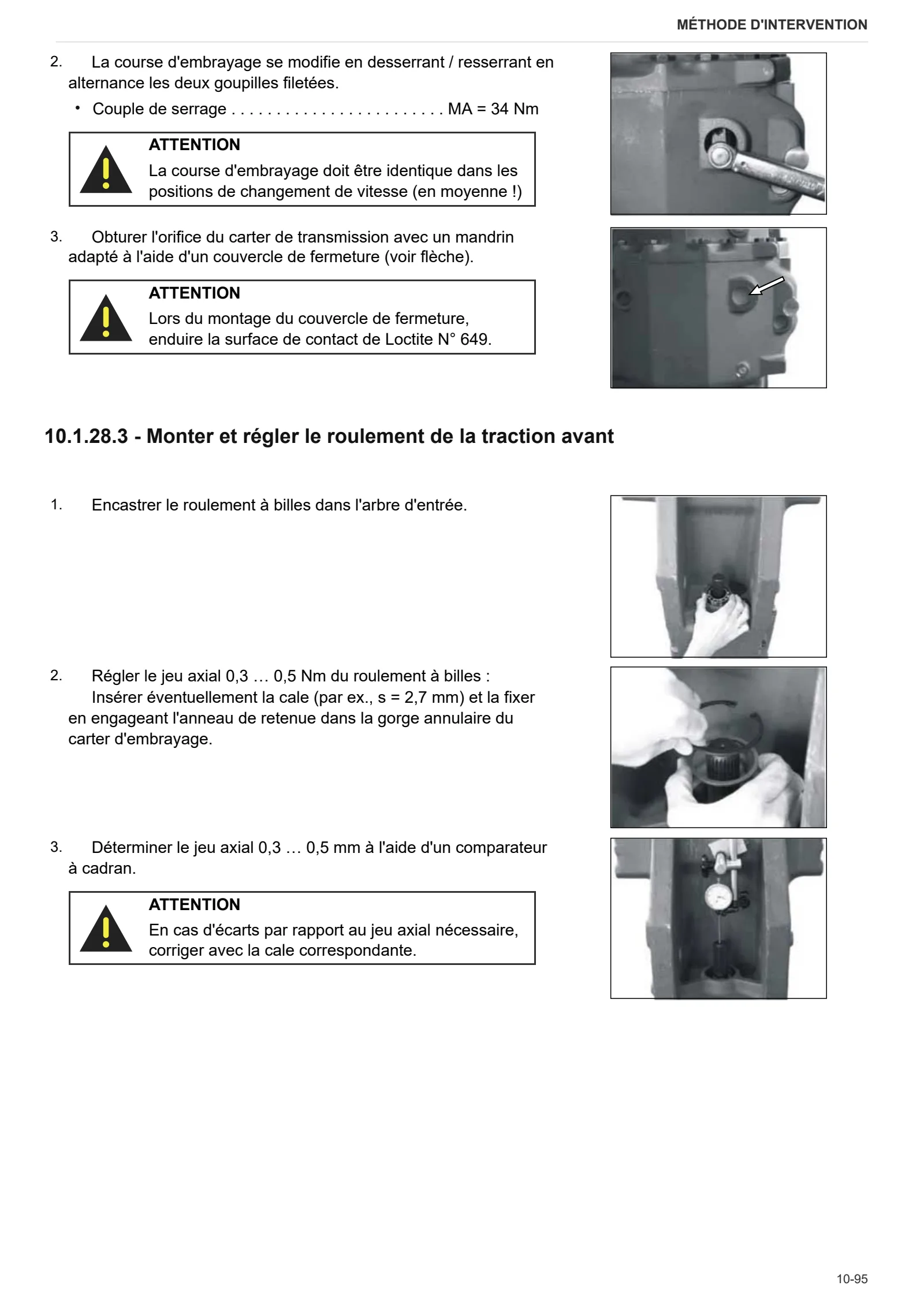Manuel d'atelier: ZF T-7200 PS – sample manual page 3