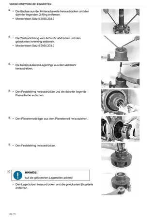 Werkstatthandbuch: ZF T-7300 – sample manual page 3
