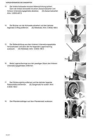 Werkstatthandbuch: ZF T-7300 – sample manual page 4