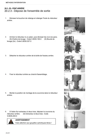 Manuel d'atelier: ZF T-7300 – sample manual page 4