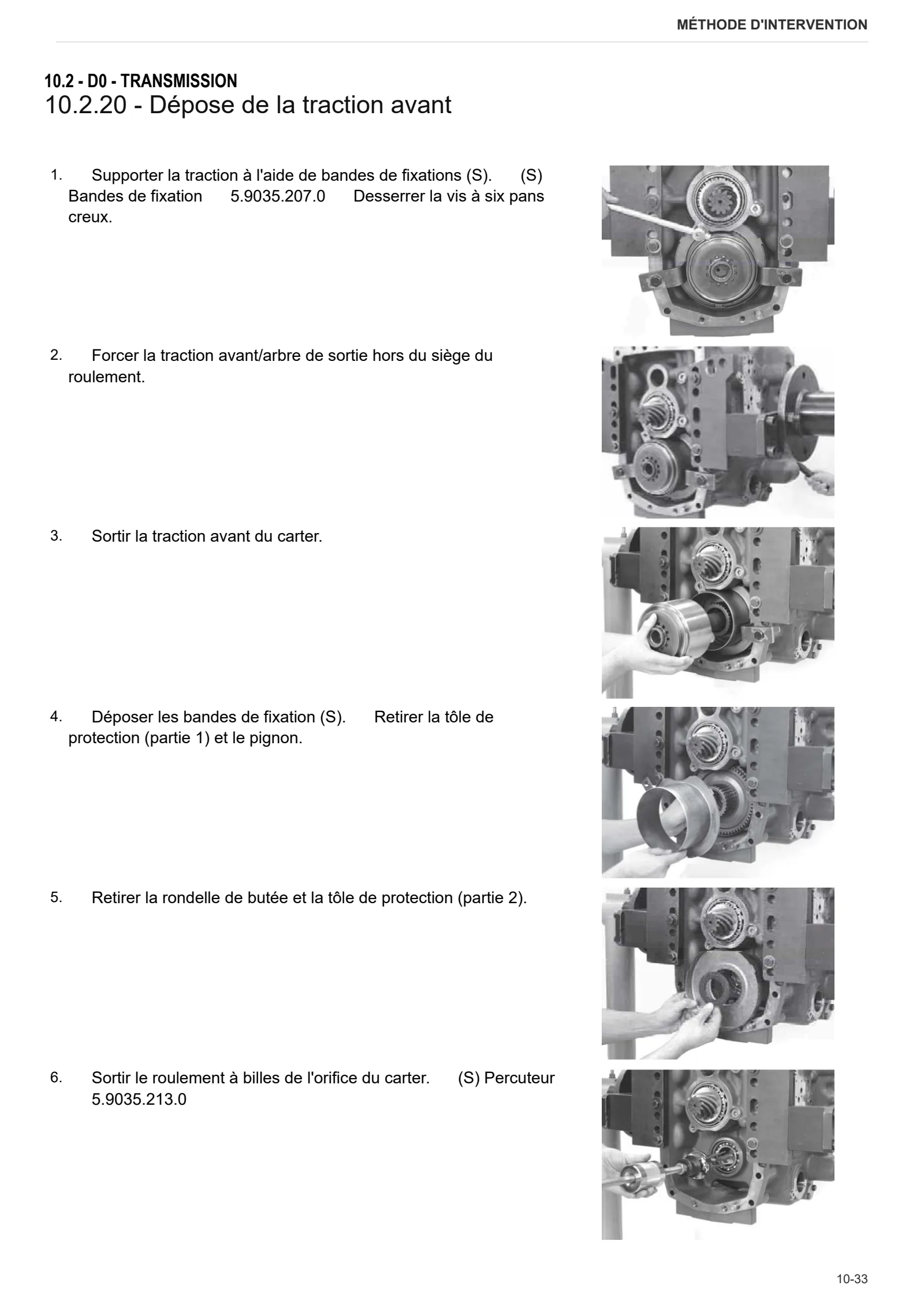 Manuel d'atelier: ZF ECCOM 1.3 – sample manual page 1
