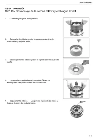 Manual de taller: ZF ECCOM 1.5 – sample manual page 1