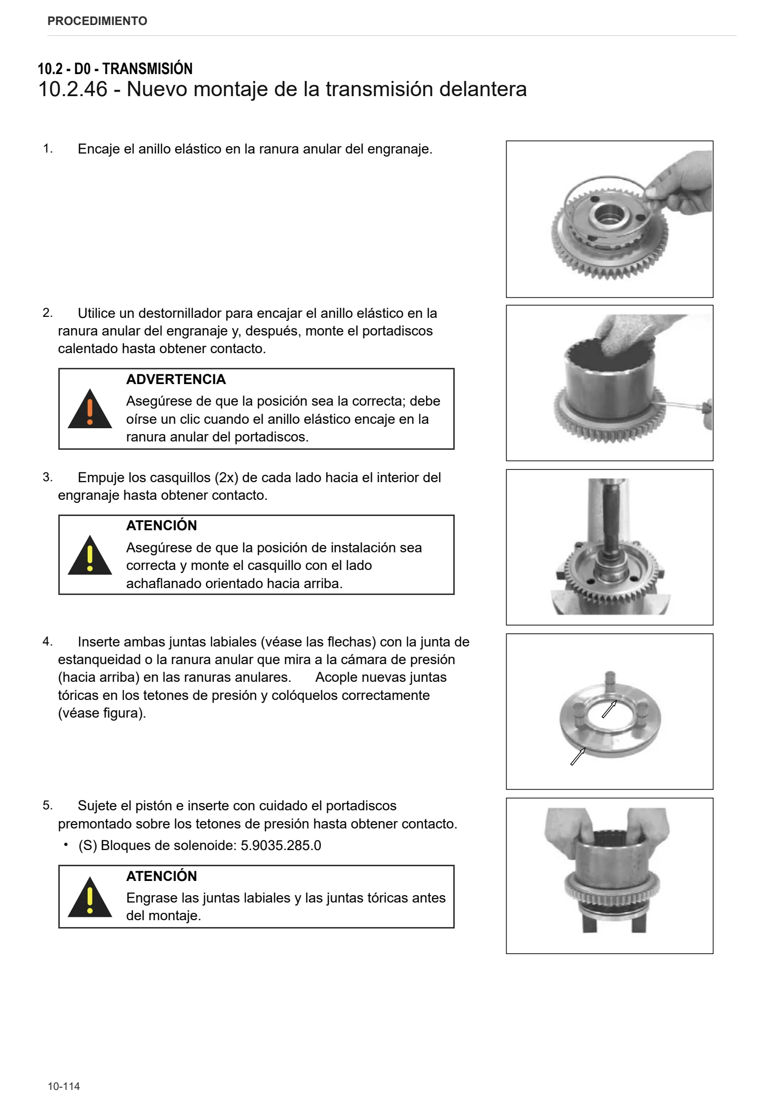 Manual de taller: ZF ECCOM 1.5 – sample manual page 3