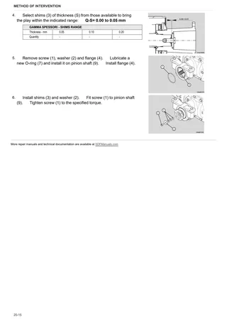 Workshop Manual: CARRARO 20.45 – sample manual page 2