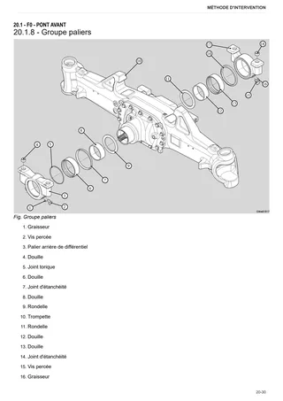Manuel d'atelier: CARRARO 20.45 – sample manual page 3