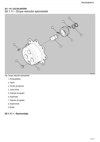 Manual de taller: CARRARO 20.19 – sample manual page 4