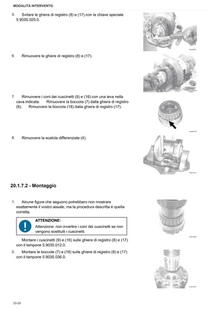Manuale d'officina: CARRARO 20.19 – sample manual page 3