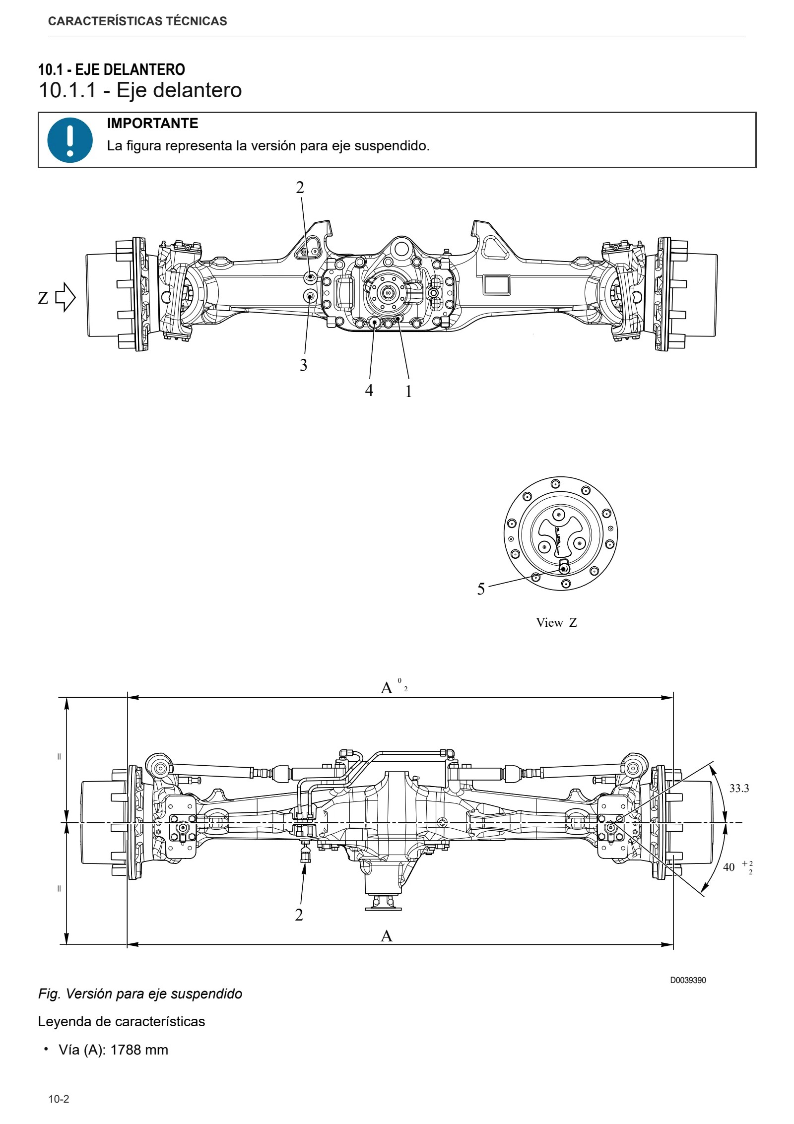 Manual de taller: CARRARO 20.32 – sample manual page 1