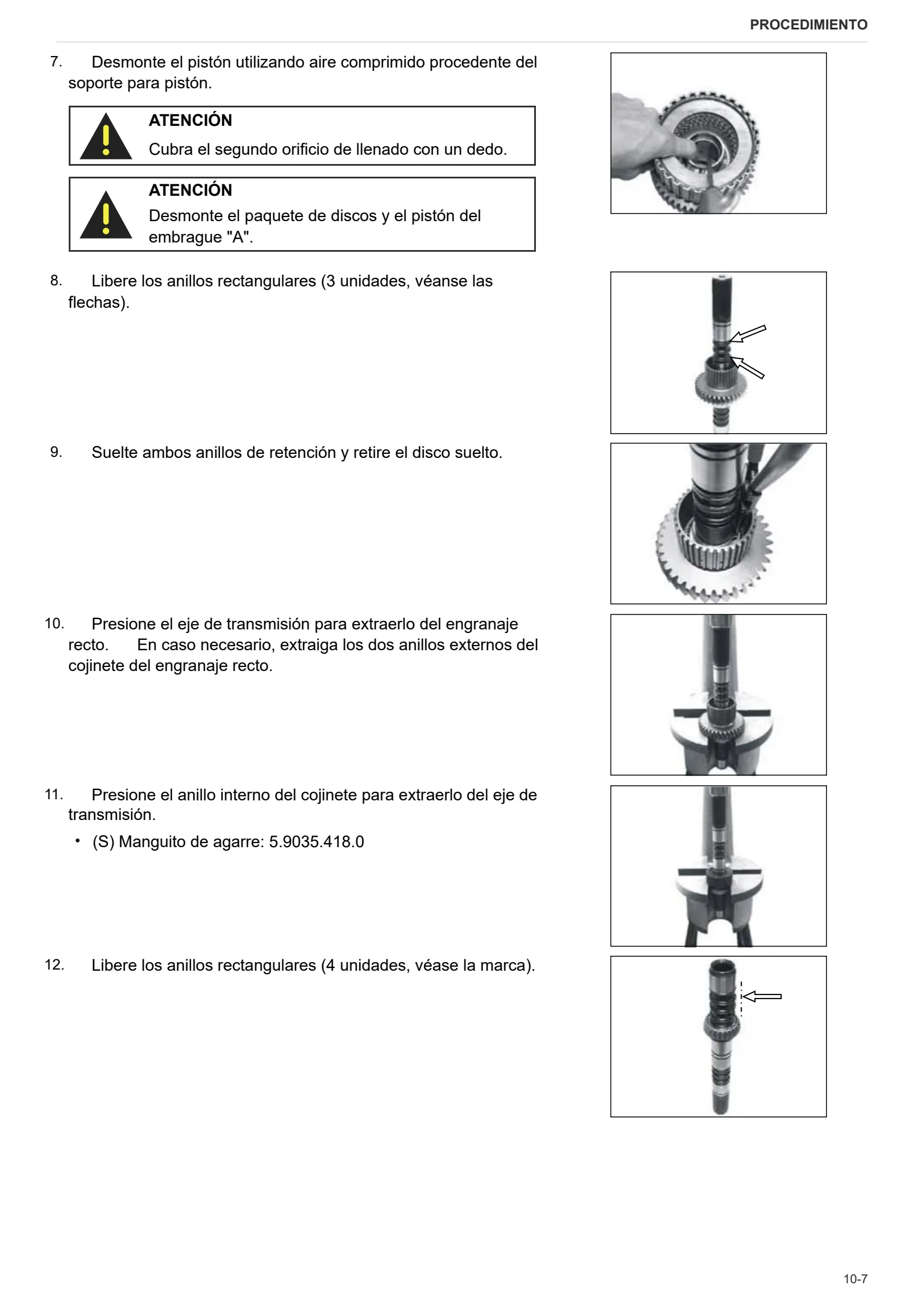 Manual de taller: ZF T-7200 PVS/IRS – sample manual page 1