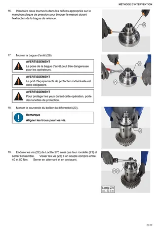 Manuel d'atelier: DANA 770/635 – sample manual page 4
