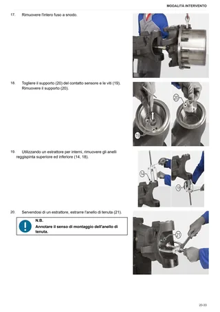 Manuale d'officina: DANA 770/635 – sample manual page 2