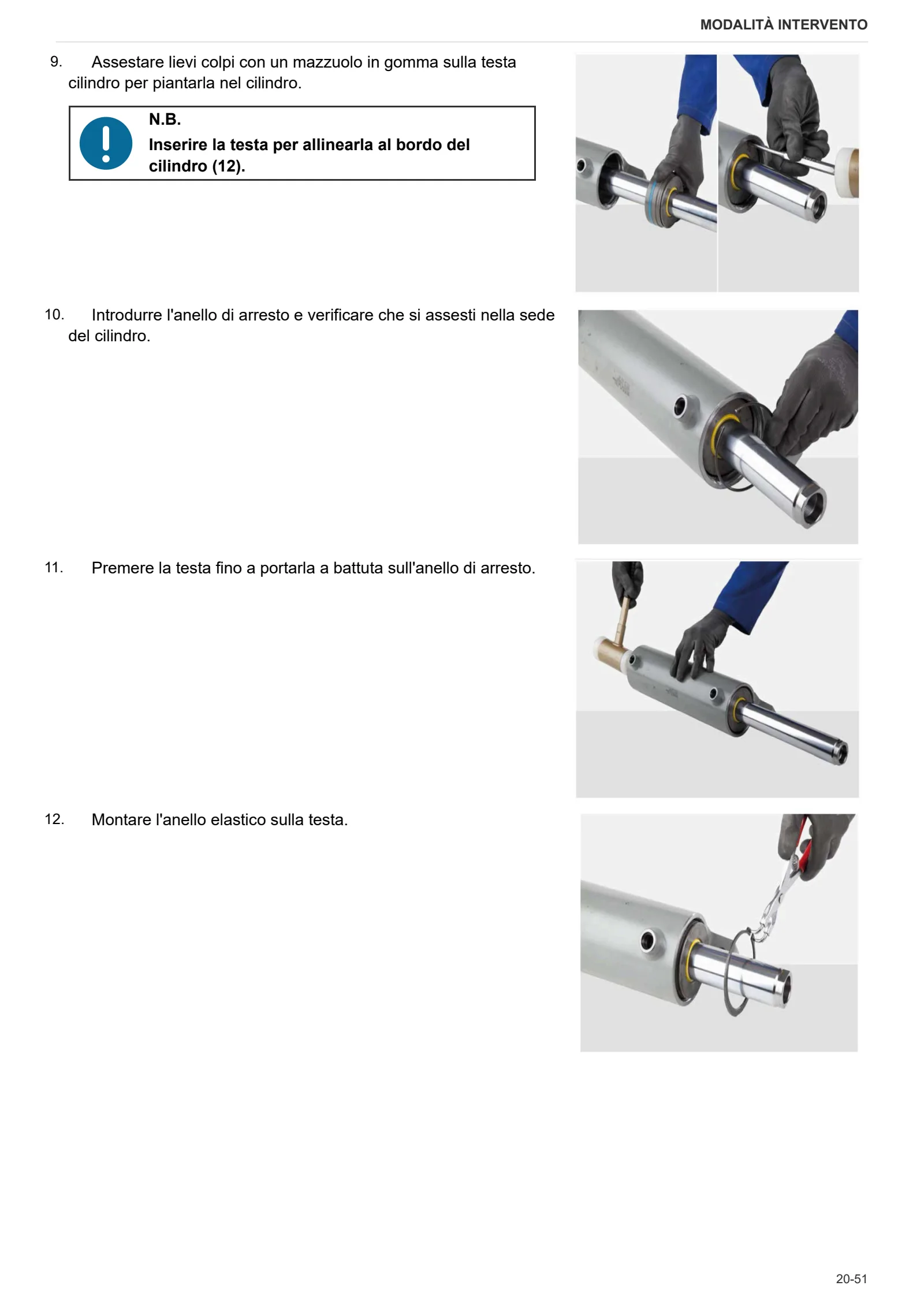 Manuale d'officina: DANA 770/635 – sample manual page 3