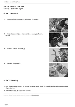 Workshop Manual: XM 130 T4i V-DRIVE → ZKDAH80200TH10001 – sample manual page 2