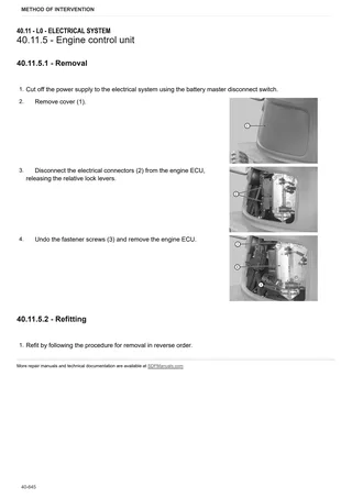 Workshop Manual: XM 130 T4i V-DRIVE → ZKDAH80200TH10001 – sample manual page 3