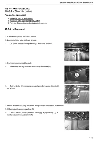 Instrukcja warsztatowa: XB 80 T4i → ZKDBG10200TH20001 – sample manual page 1