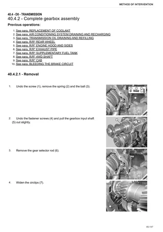 Workshop Manual: XV 80 → ZKDBV00200TH10001 – sample manual page 1