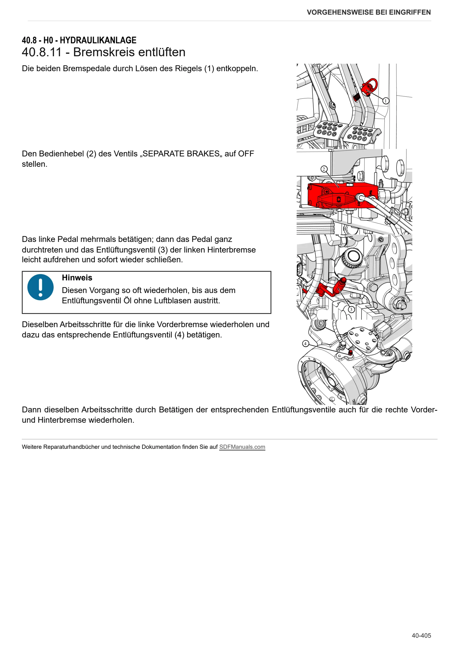 Werkstatthandbuch: XB 105 TB → ZKDCS40200TH10001 – sample manual page 3